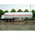 55,000 liters LNG tanker semi trailer,ASME standard ISO 20FT and 40FT LNG tank container